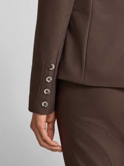 MOS MOSH Blazer mit Pattentaschen Modell 'Blake' Schoko 3