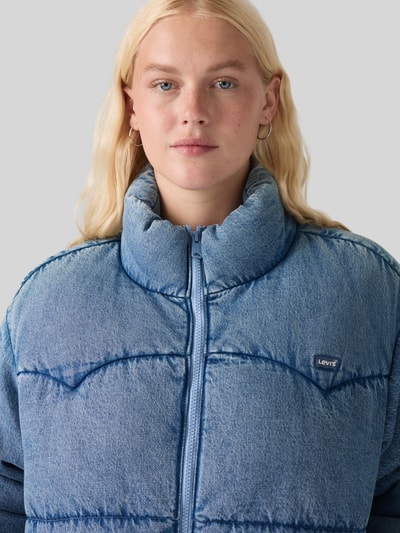 Levi's® Kurtka pikowana z czystej bawełny model 'PALMER PUFFER' Jasnoniebieski 3