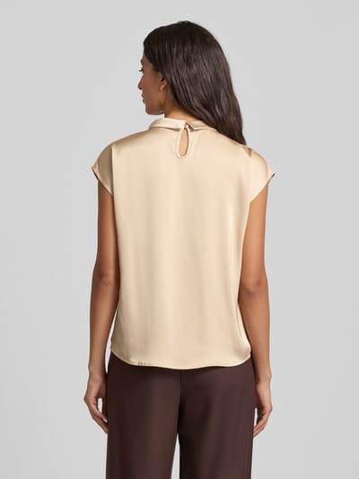 Neo Noir Blusenshirt mit Stehkragen Sand 5