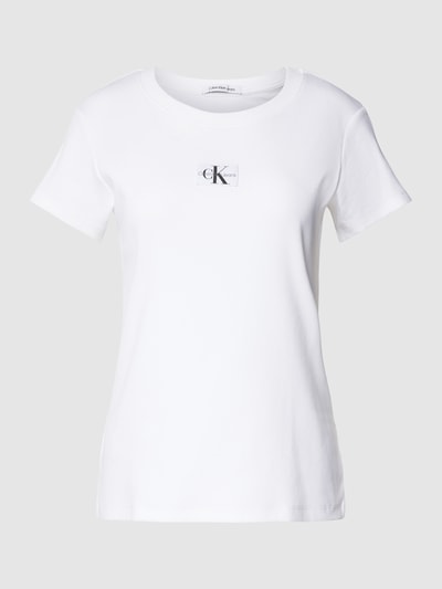 Calvin Klein T Shirt Herren Weiss
