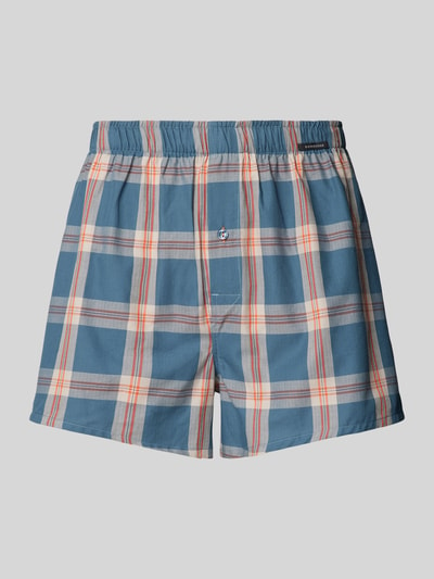 Schiesser Boxershort met labelpatch in een set van 2 stuks Oranje - 1