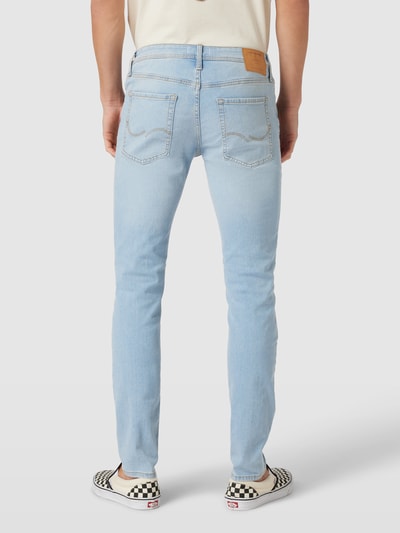 Jack & Jones Skinny Fit Jeans im 5-Pocket-Design Modell 'LIAM' Jeansblau 5