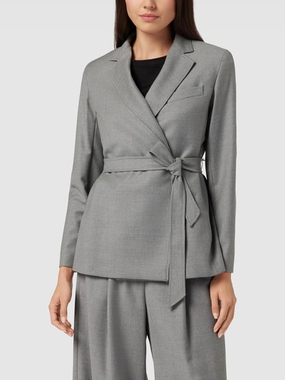 Weekend Max Mara Blazer mit Brusttasche Modell 'NOLI' Mittelgrau 4