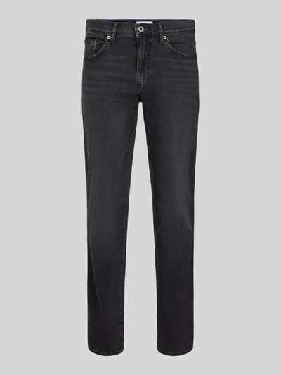 Brax Slim Fit Jeans im 5-Pocket-Design Modell 'CADIZ' Anthrazit 2