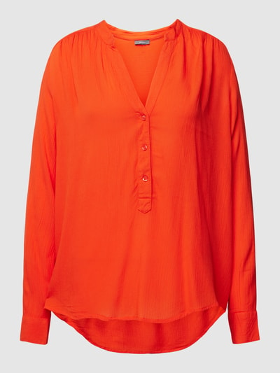 Montego Blusenshirt mit V-Ausschnitt Dunkelorange 2