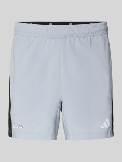 adidas Training Regular Fit Sport-Shorts aus schnelltrocknendem Material Mittelgrau 2