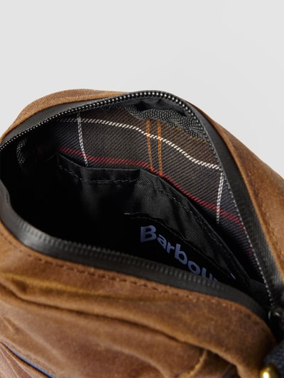 Barbour Umhängetasche aus Baumwolle Cognac 5