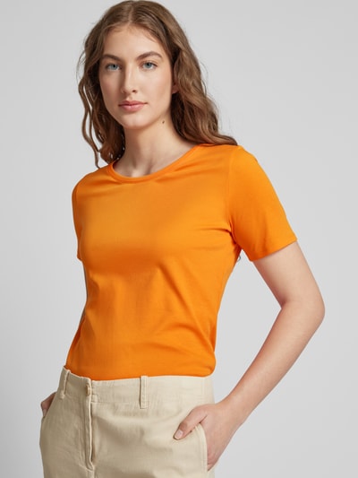 s.Oliver RED LABEL T-Shirt im unifarbenen Design Orange 3