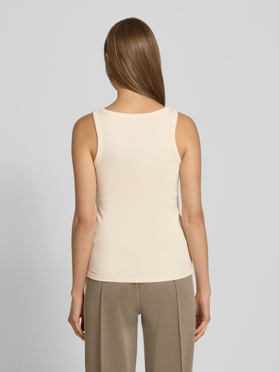 Guess Activewear Tanktop van viscose met labeldetail, model 'COLETTE' Ecru - 5
