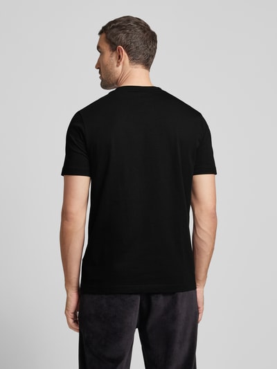 HUGO T-Shirt mit Label-Print Modell 'Diridumti' Black 5