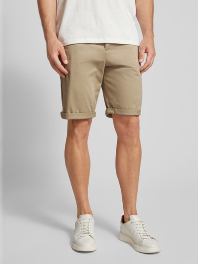 Tom Tailor Slim Fit Chino-Shorts mit Eingrifftaschen Beige 4