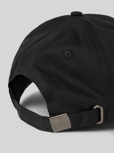 Karo Kauer Basecap mit Label-Patch Black 3