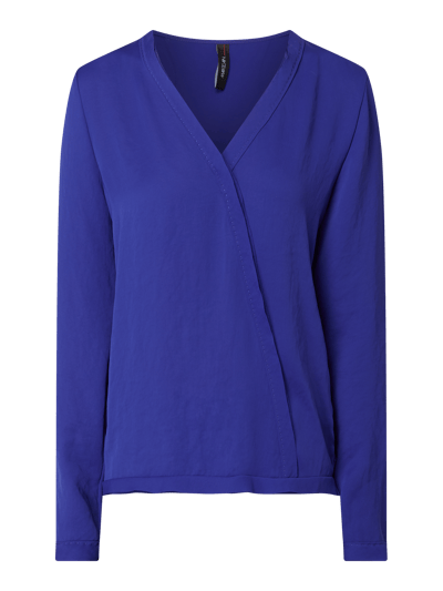 Marc Cain Blusenshirt in Wickel-Optik  Royal 2