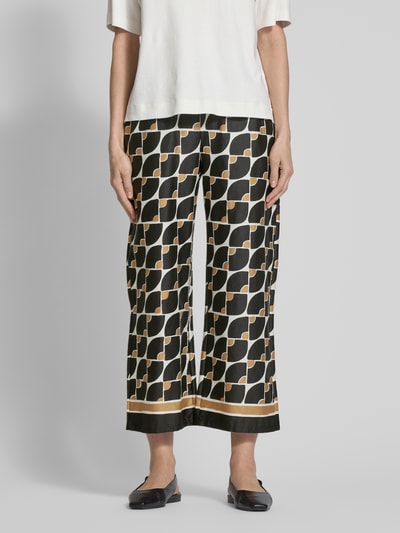Milano Italy Culotte met elastische band Zwart - 4
