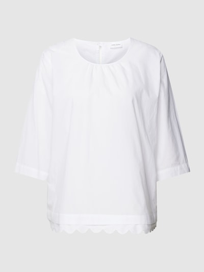 Gerry Weber Blusenshirt mit Rundhalsausschnitt Weiss 2