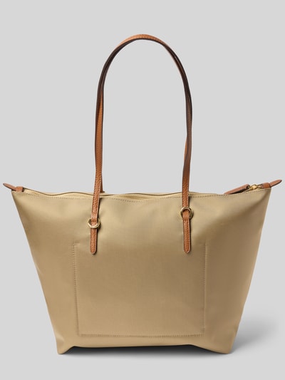 Lauren Ralph Lauren Tote Bag mit Label-Applikation Modell 'KEATON' Sand 4