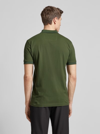 BOSS Green Poloshirt mit Label-Detail Dunkelgruen 5