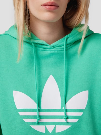 adidas Originals Hoodie mit Label-Print Mint 3