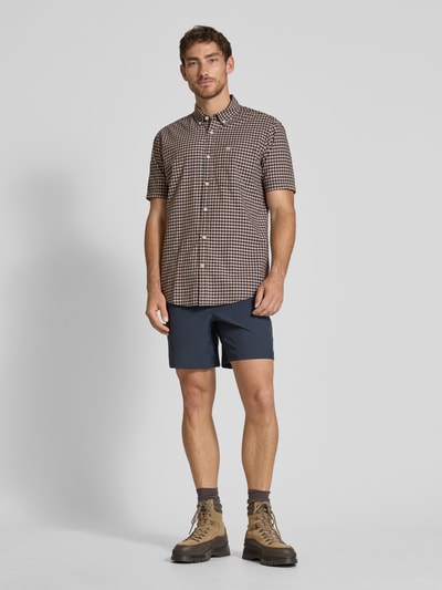 camel active Koszula casualowa o kroju regular fit z rękawem o dł. 1/2 Granatowy 1