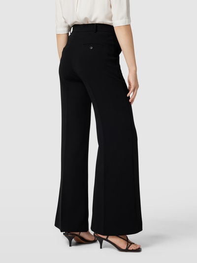 Weekend Max Mara Bell bottom met persplooien, model 'OVADA' Zwart - 5