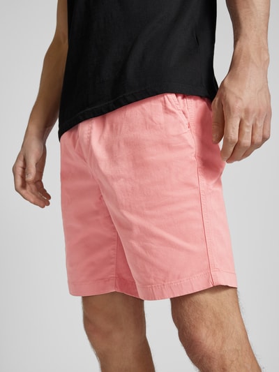 URBAN CLASSICS Regular Fit Shorts mit elastischem Bund Pink 3