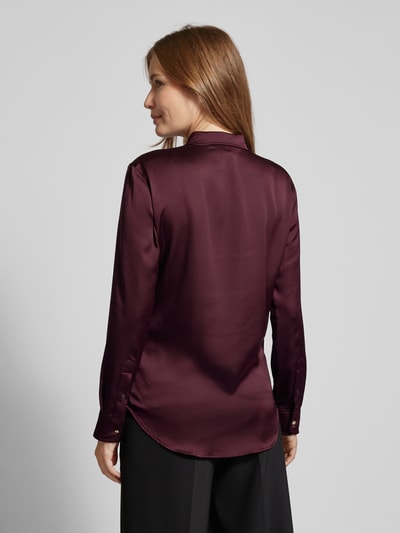 Lauren Ralph Lauren Regular fit overhemdblouse met deelnaden, model 'JAMELKO' Zwart - 5