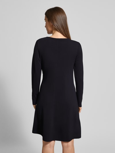 Weekend Max Mara Sukienka z dżerseju z mieszanki wiskozy model 'RETE' Czarny 5