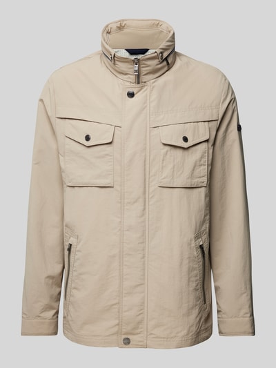 bugatti Jacke mit Stehkragen Beige 2