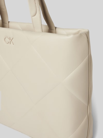 CK Calvin Klein Shopper met structuurmotief Steengrijs - 3