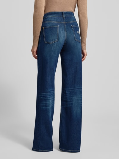 CAMBIO Wide fit Jeans in 5-pocketmodel Model 'PALAZZO PATCH' Blauw - 5