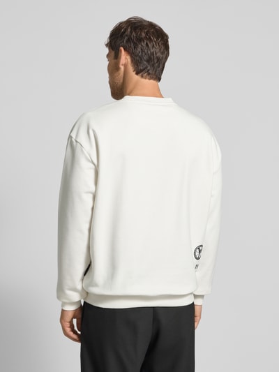 CARLO COLUCCI Bluza z okrągłym dekoltem Złamany biały 5