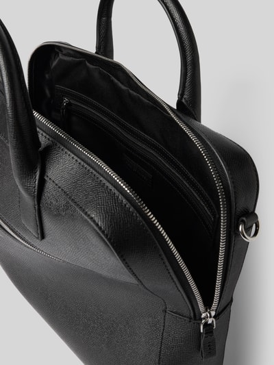 Tiger Of Sweden Laptoptasche mit Label-Print Modell 'BECKHOLMEN' Black 5