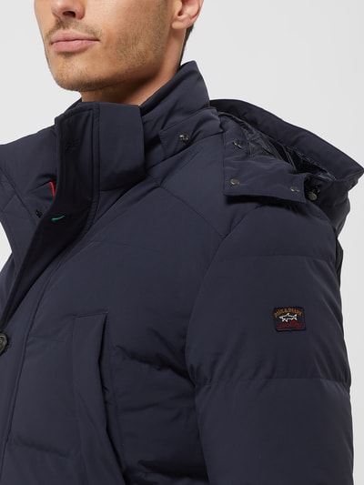Paul & Shark Daunenmantel mit Kapuze  Marineblau 5