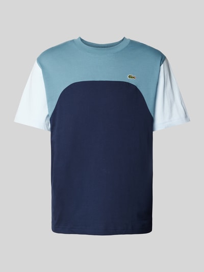 Lacoste T-Shirt mit Label-Detail Blau 2