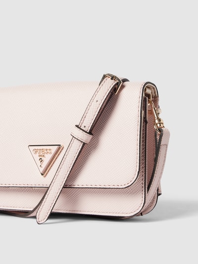 Guess Crossbody Bag mit Strukturmuster Modell 'NOELLE' Rose 3