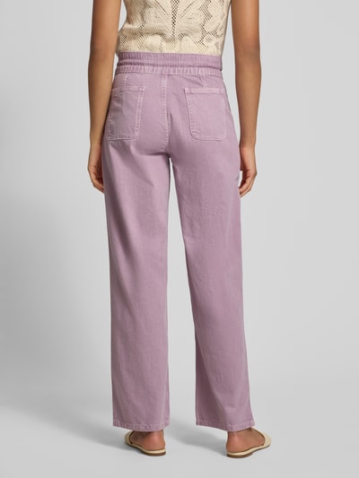 ba&sh Jeans mit elastischem Bund Modell 'FIMA' Flieder 5