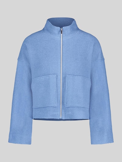 Betty Barclay Oversized Kurzblazer aus Viskose-Woll-Mix Sky 2