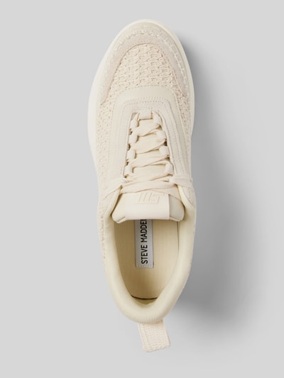 Steve Madden Sneakers in gebreide look, model 'DOUBLETAKE' Zand - 3