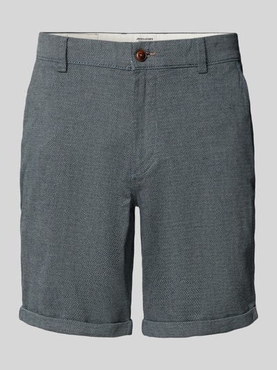 Jack & Jones Regular Fit Shorts mit Strukturmuster Modell 'FURY' Dunkelblau 2