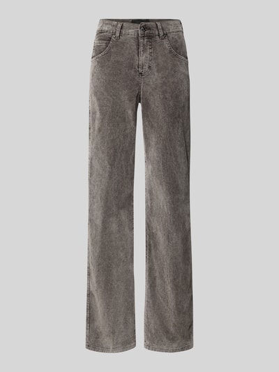 Angels Spodnie sztruksowe z 5 kieszeniami model ‘Lara’ Ciemnoszary 2