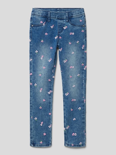 s.Oliver RED LABEL Jeans met geborduurd motief Blauw - 1