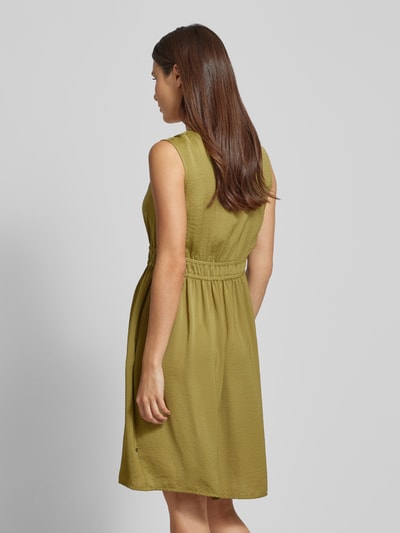 ROBE LÉGÈRE Knielanges Kleid mit V-Ausschnitt Schilf 5