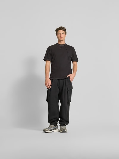 A-COLD-WALL Regular Fit T-Shirt mit Ziernähten Black 1