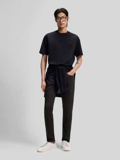 BOSS Slim Fit Hose aus Viskose-Mix im 5-Pocket-Design Modell 'P-DELAWARE5' BLACK 1