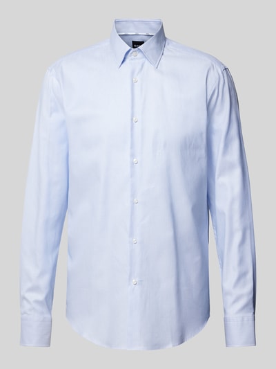 BOSS Regular Fit Business-Hemd mit Kentkragen Modell 'Joe' Hellblau 2