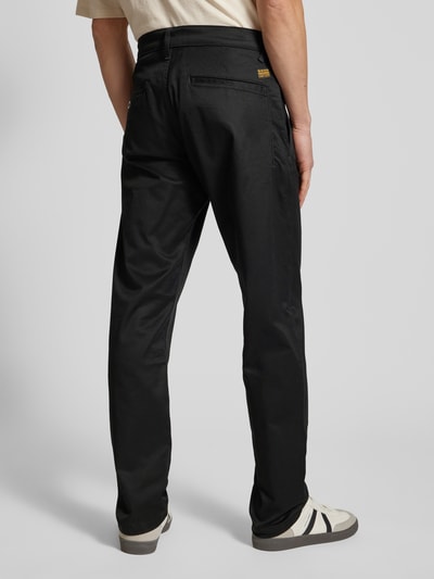 G-Star Raw Tapered Fit Chino mit Gürtelschlaufen Modell 'Morry' Black 5