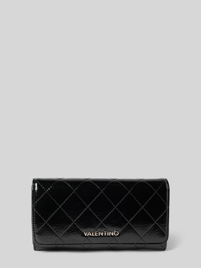 VALENTINO BAGS Portfel z imitacji skóry model ‘Wakanda’ Czarny 1