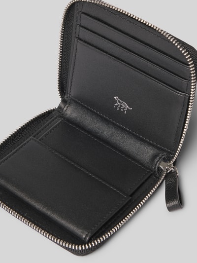 Tiger Of Sweden Portemonnaie mit Label-Print Modell 'WHALE' Black 3