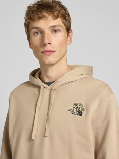 The North Face Hoodie mit Label-Stitching Beige 3