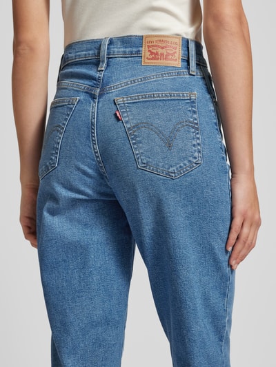 Levi's® Jeansy o kroju mom fit z 5 kieszeniami Niebieski 3